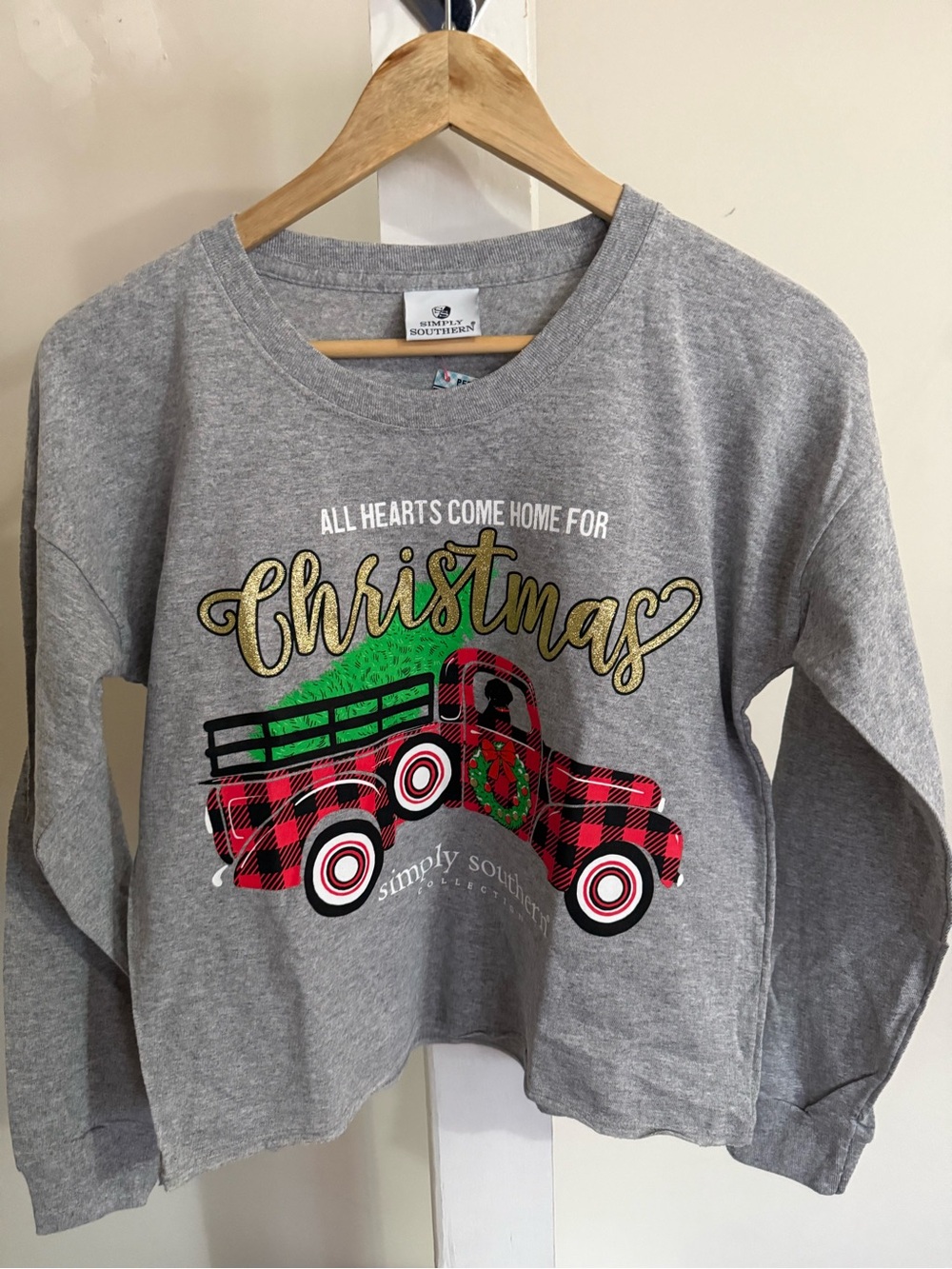 NWT Simply Southern Christmas Shirt
